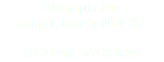 750 Enterprise Drive Lexington, Kentucky 40510 USA 877-741-4612 859-232-8998